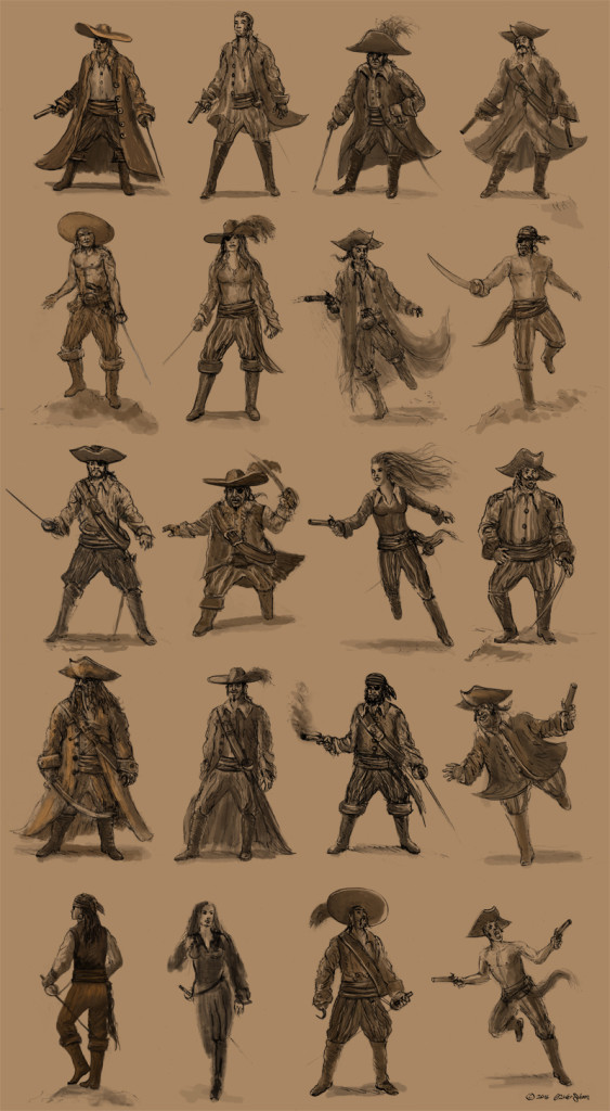 pirates-sketches